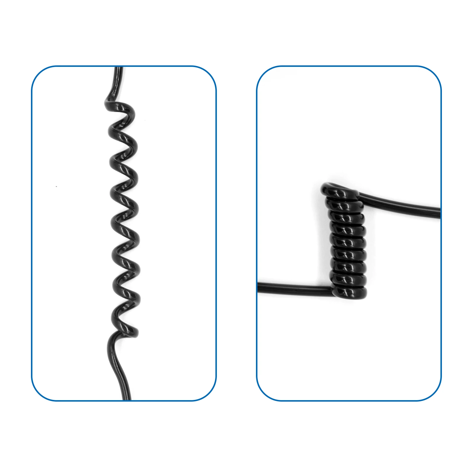 Clear Acoustic Tube Replacement for Two Way Radio Earpiece, Headset, Replacement