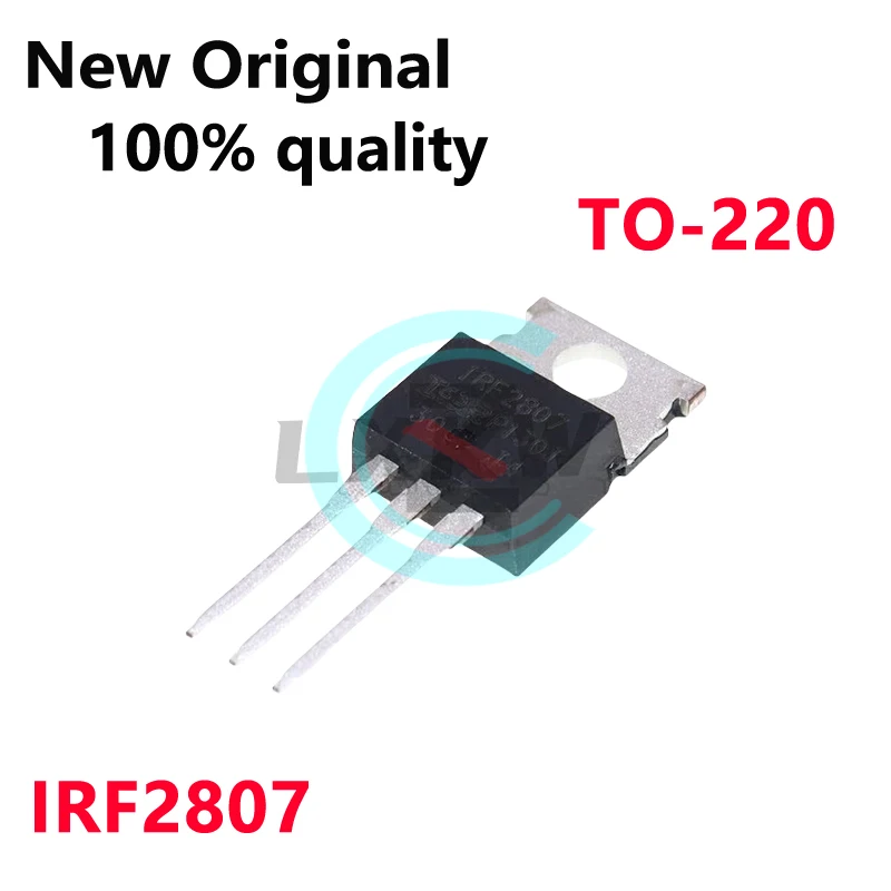 10/PCS New Original IRF2807 IRF2807PBF TO-220 N-channel 75V/82A MOSFET field-effect transistor In Stock