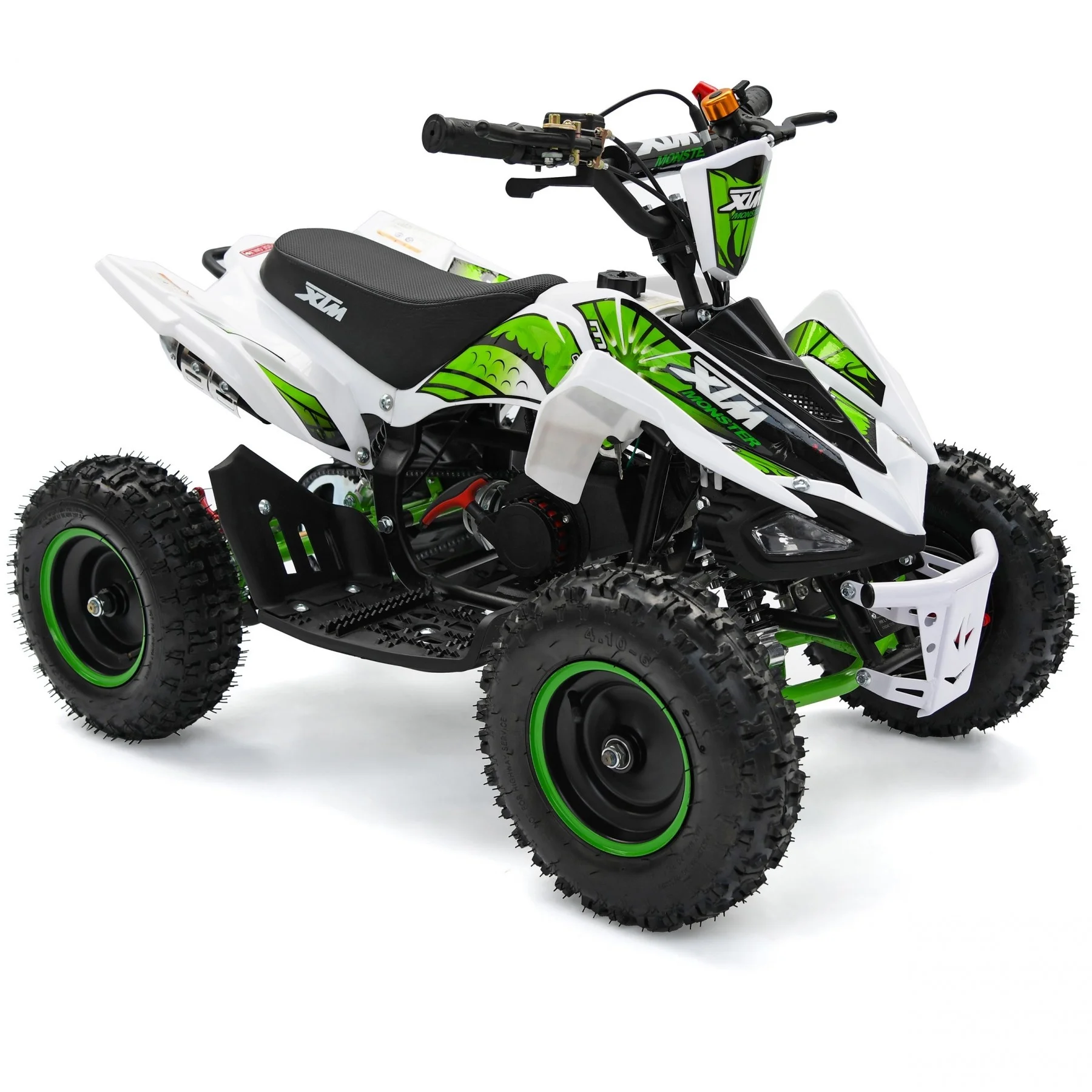 Hot Selling Motor Popular Cheap Chinese ATV Quad Bike 2 Stroke Four Wheeler Mini Moto 50cc Automatic Chain Drive