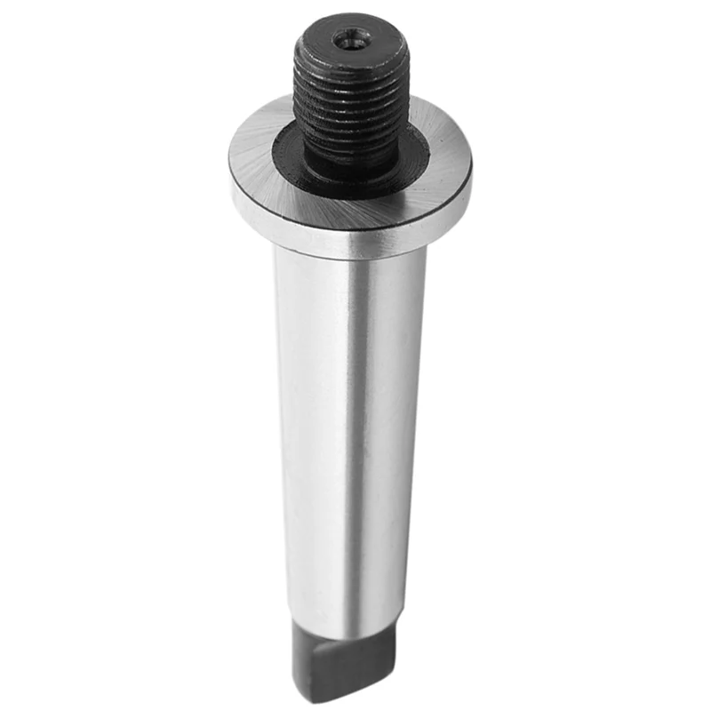 AT77 2Mt Shank to 1/2 Inch -20 Threaded Drill Chuck Arbor Hardened Morse Taper Mt2 Adapter