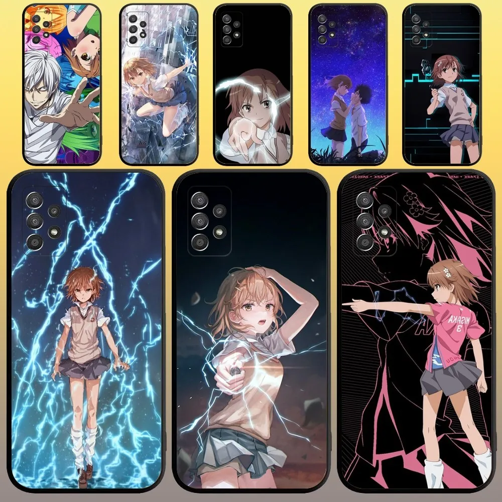 A Certain Scientific Railgun Phone Case for SamsungA 91,80,73,72,71,70,53,52,51,42,41,40,32,31,30,22,21,20,13 S 4G 5G Soft Case