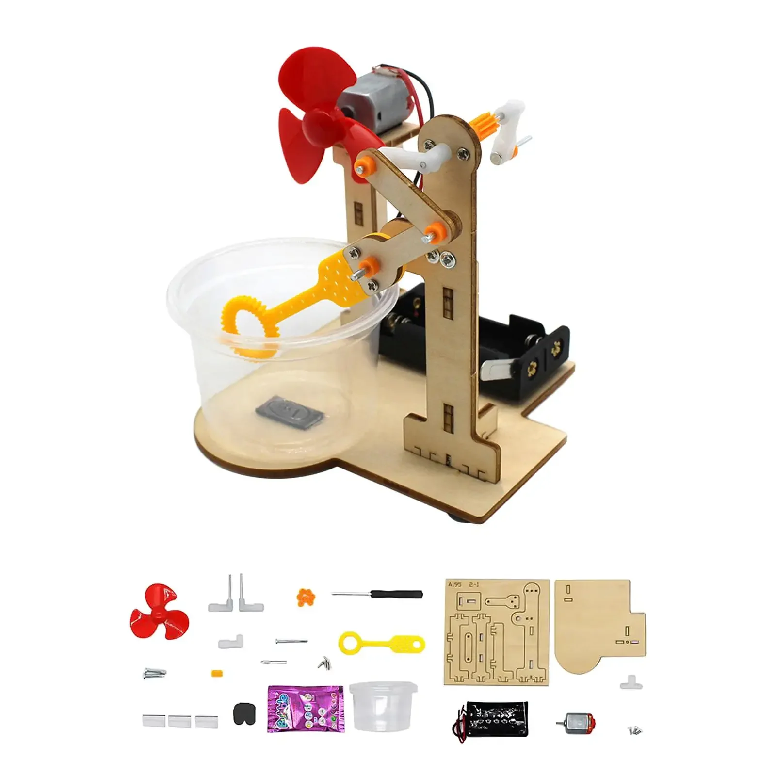 Wissenschaftliches Experimentierspielzeug, frühes Lernspielzeug, Technologie, kleine Produktion, Holzspielzeug für Kinder, Mädchen, Jungen, Studenten, Teenager ab 6 Jahren
