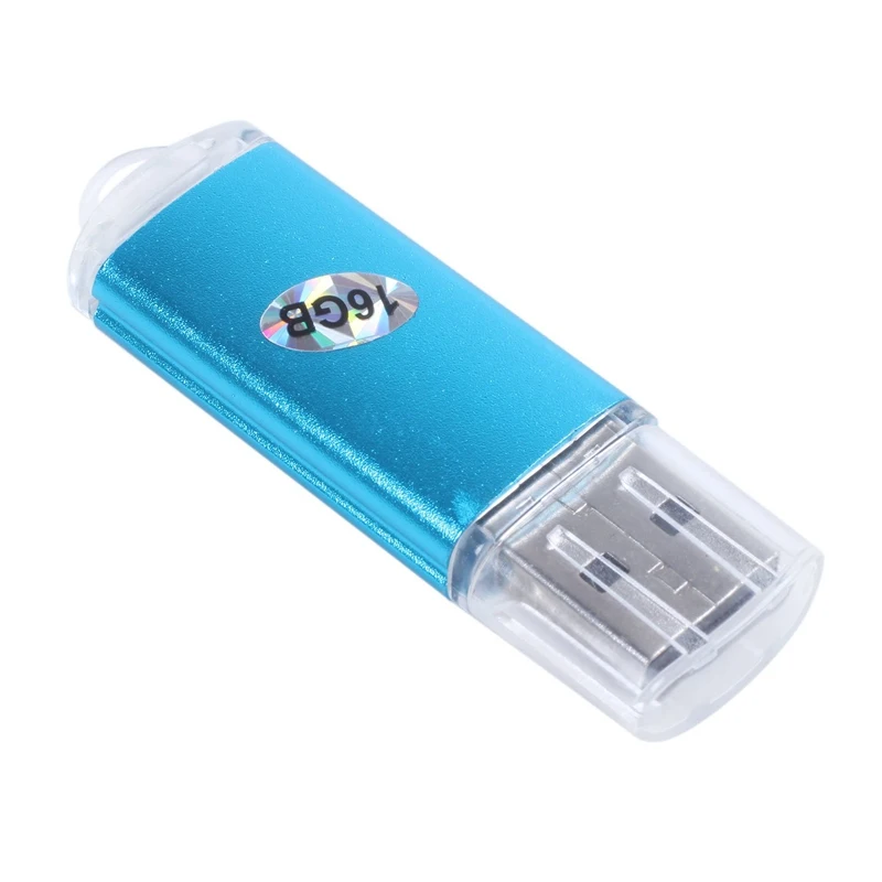 USB Memory Stick Flash Pen Drive U Disk for PS3 PS4 PC TV Color:Blue Capacity:16GB