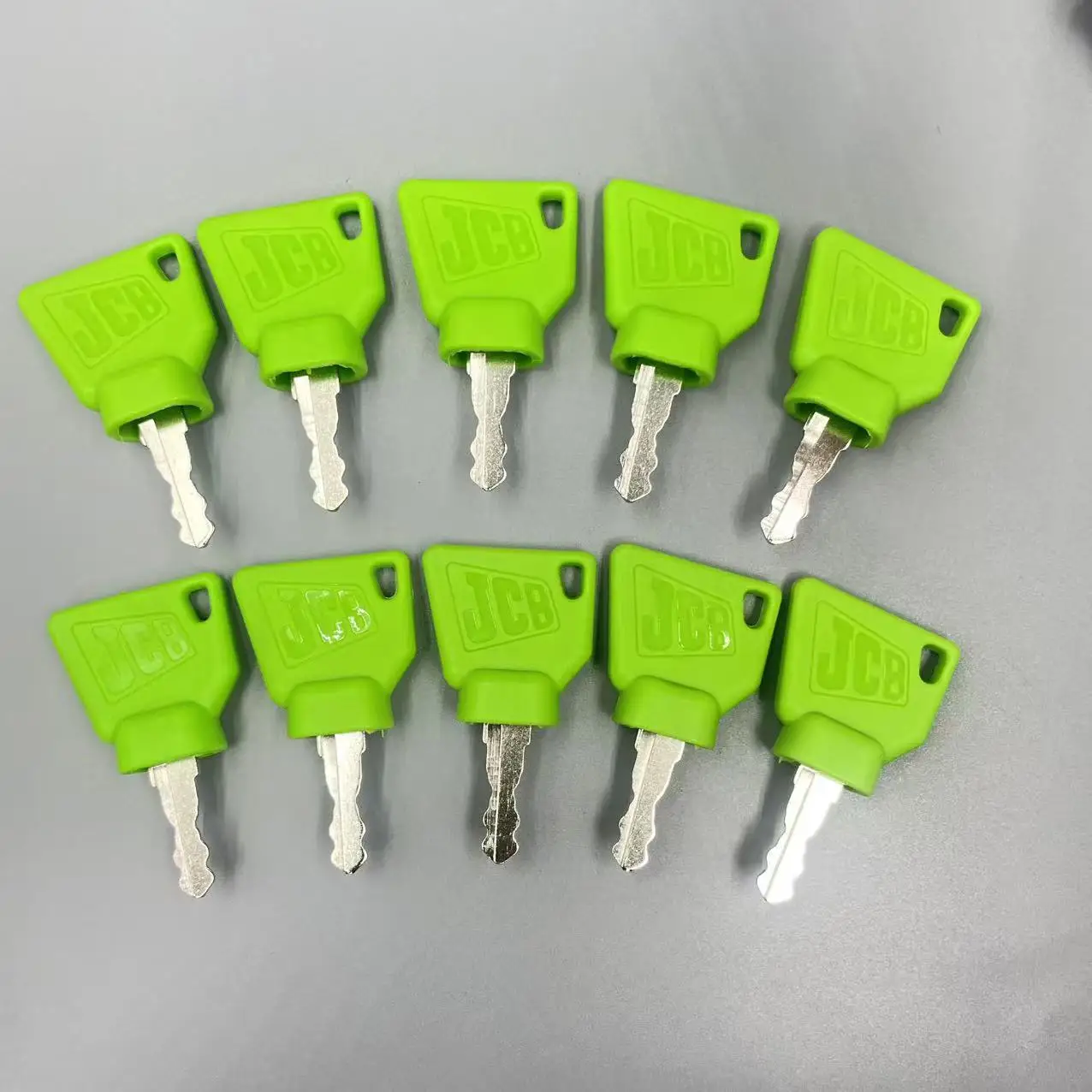 10 peças chave de ignição de escavadeira js jc b 3cx para 45501 333-y1374 331-26790 14607 peças de reposição de escavadeira de máquina acessórios de carro