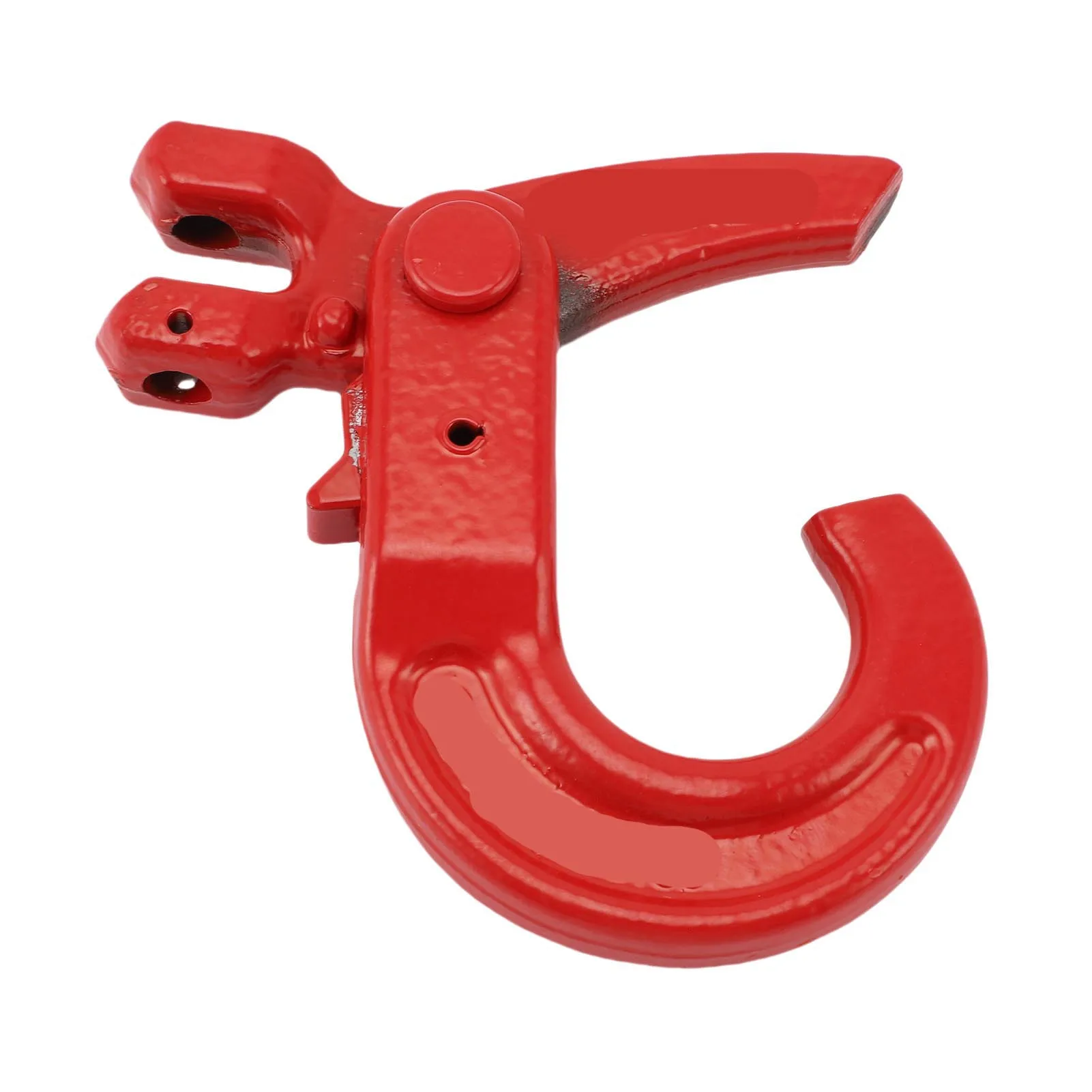 تحميل هوك الأمان سلسلة الأمان هوك 1.12T الحمولة الصف 80 سبائك الصلب مزورة Clevis خطاف الانزلاق للرفع والنقل #6