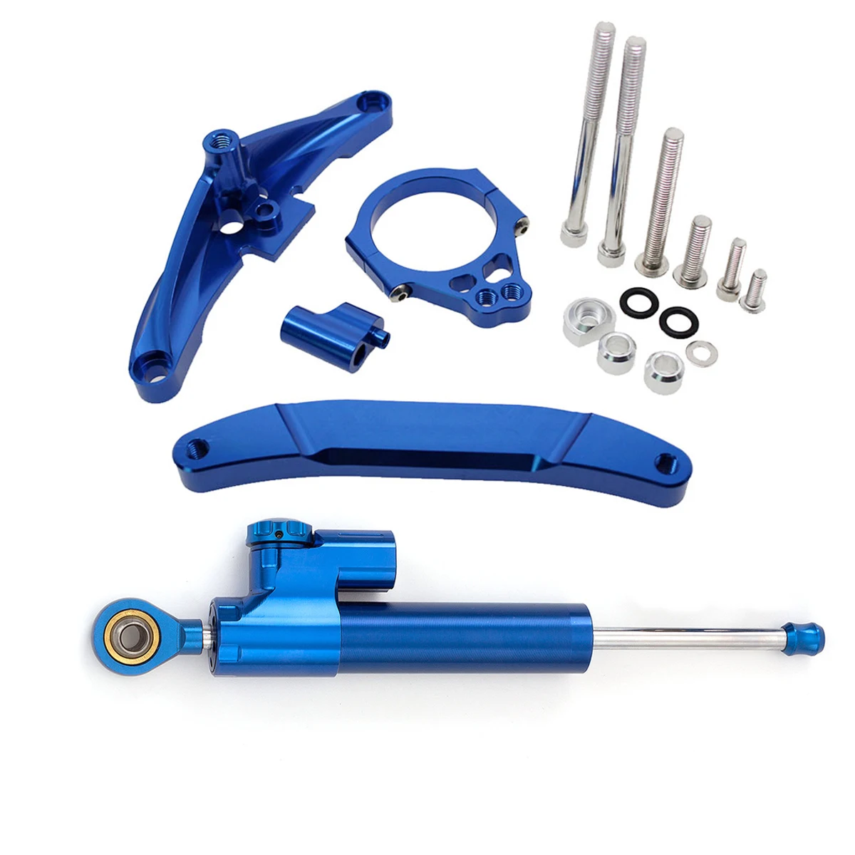 Voor Yamaha FZ1 FZ1N FAZER 2006-2015 Aluminium Motorfiets Demper Steering Stabiliseren Beugel Montage Kit