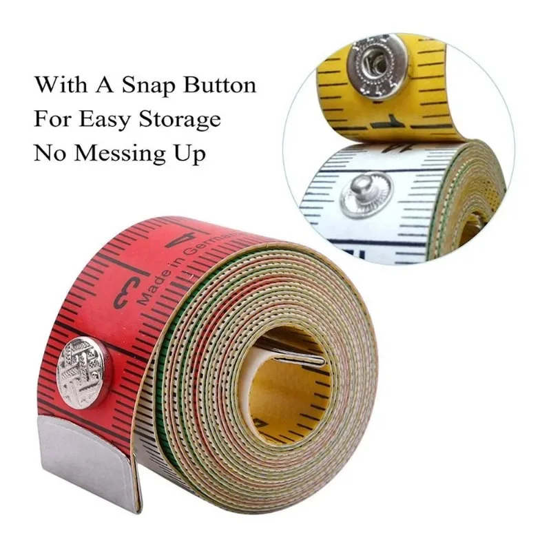 1.5m Body Measuring Tape Ruler Sewing Tailor Tape Mini Seamstress Measure Soft Flat Centimeter Tape Measure For Sewing Meter