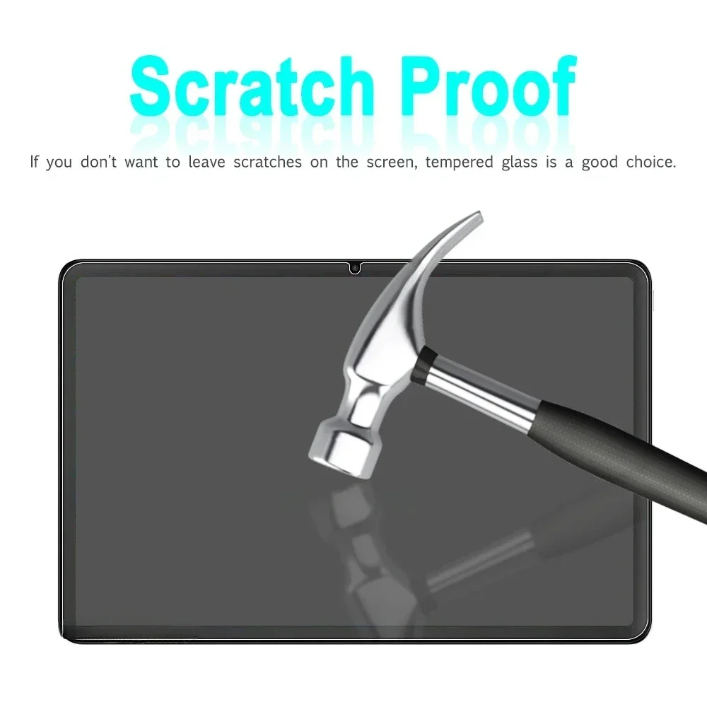 2 Pieces HD Scratch Proof Tempered Glass Screen Protector for Xiaomi Redmi Pad Pro 12.1 inch 2024 Tablet Protective Film