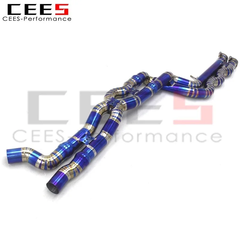 

CEES Performance Titanium Cat-back Muffler Equal-Length Middle Pipe Sport Exhaust for BMW F87 M2 Competition 3.0T S55 (2018-2023