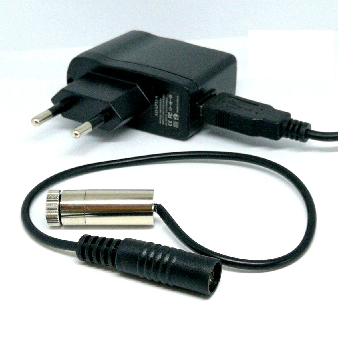 3in1 30Mw 650nm Rode Laser Diode Module Dot/Lijn/Cross W/ 5V Adapter & Heatsink