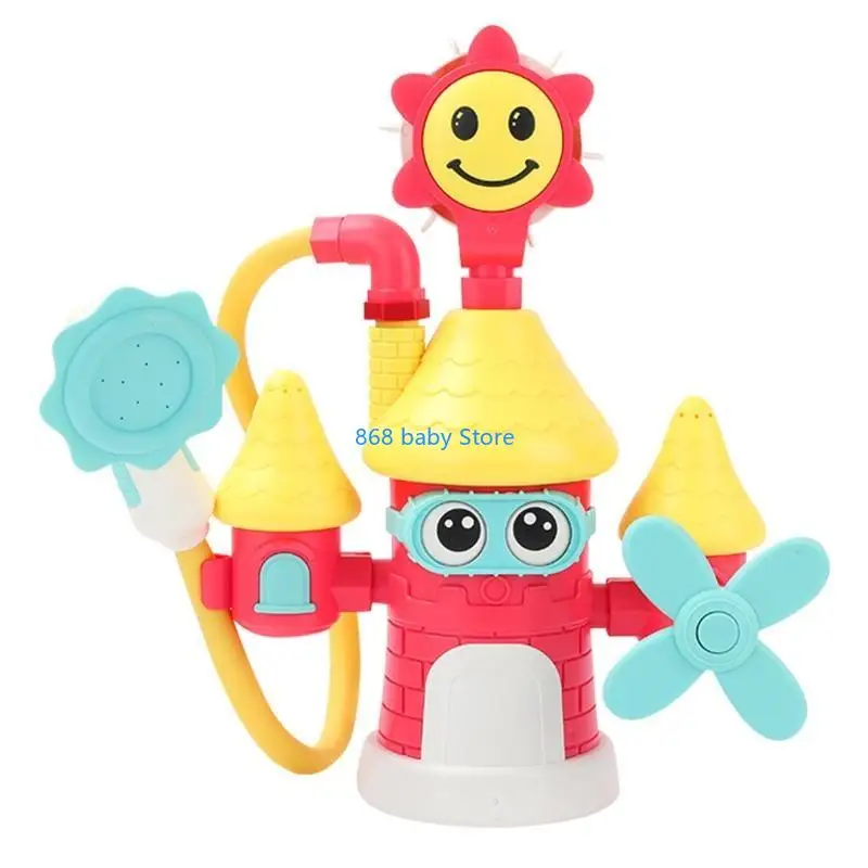 

29EE Colorful Baby Bath Toy Fixed with Suction Cup Kid’s Bathing Toy Water for Play G