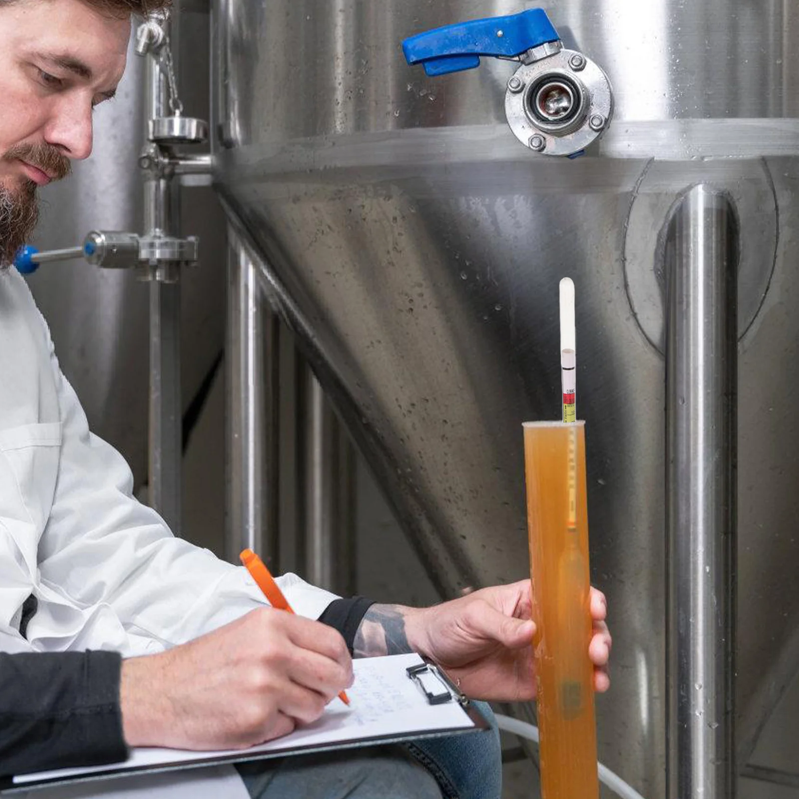 

4Pcs Specific Gravity Hydrometer Triple Scale Sugar Meter for Beer Wine Making Tools Household Brewing Tester Density Gauge