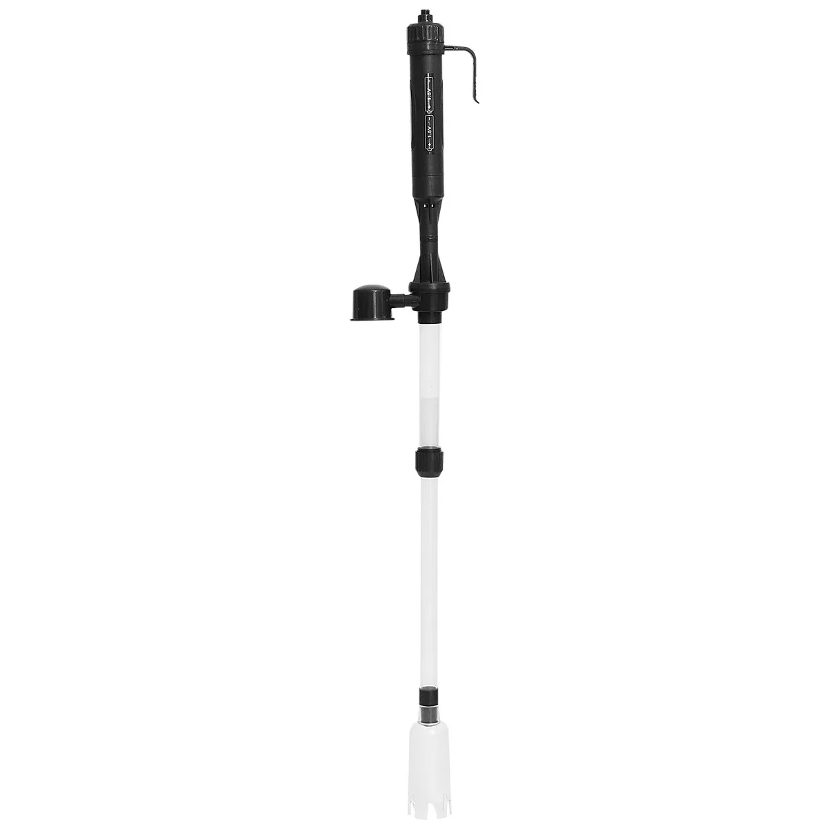 Aquarium Vacuum Gravel Cleaner Siphon Tool with 2 Suction Sizes for Small Large Tanks Water Change Fish Tank Filter Cleaner Hose
