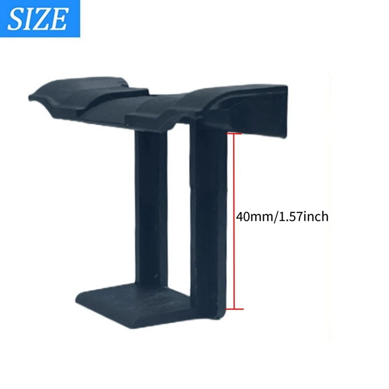 40 قطعة لوحة الضوئية الصرف مشبك سطح لوحة لوحة طاقة شمسية استنزاف المياه كليب ل لوحة طاقة شمسية استنزاف أسود 40 مللي متر