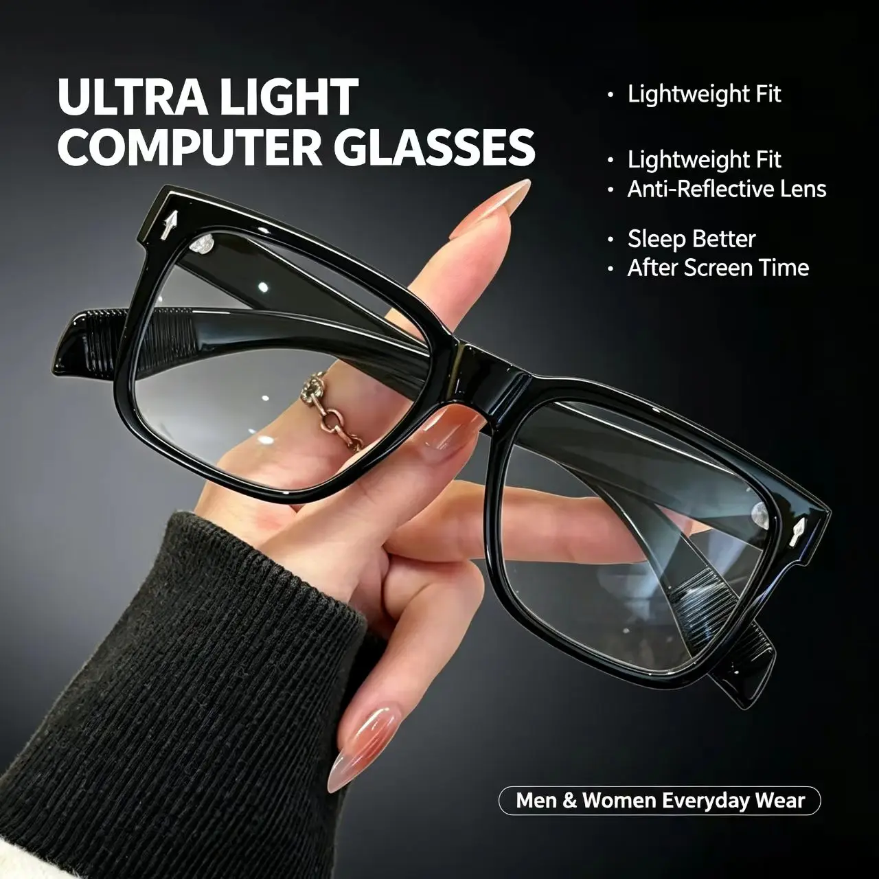 2026New ManAnti Blue Light Reading Glasses Square Frame Presbyopic Glasses Comfortable Computer Reading Eyeglasses For Men Women