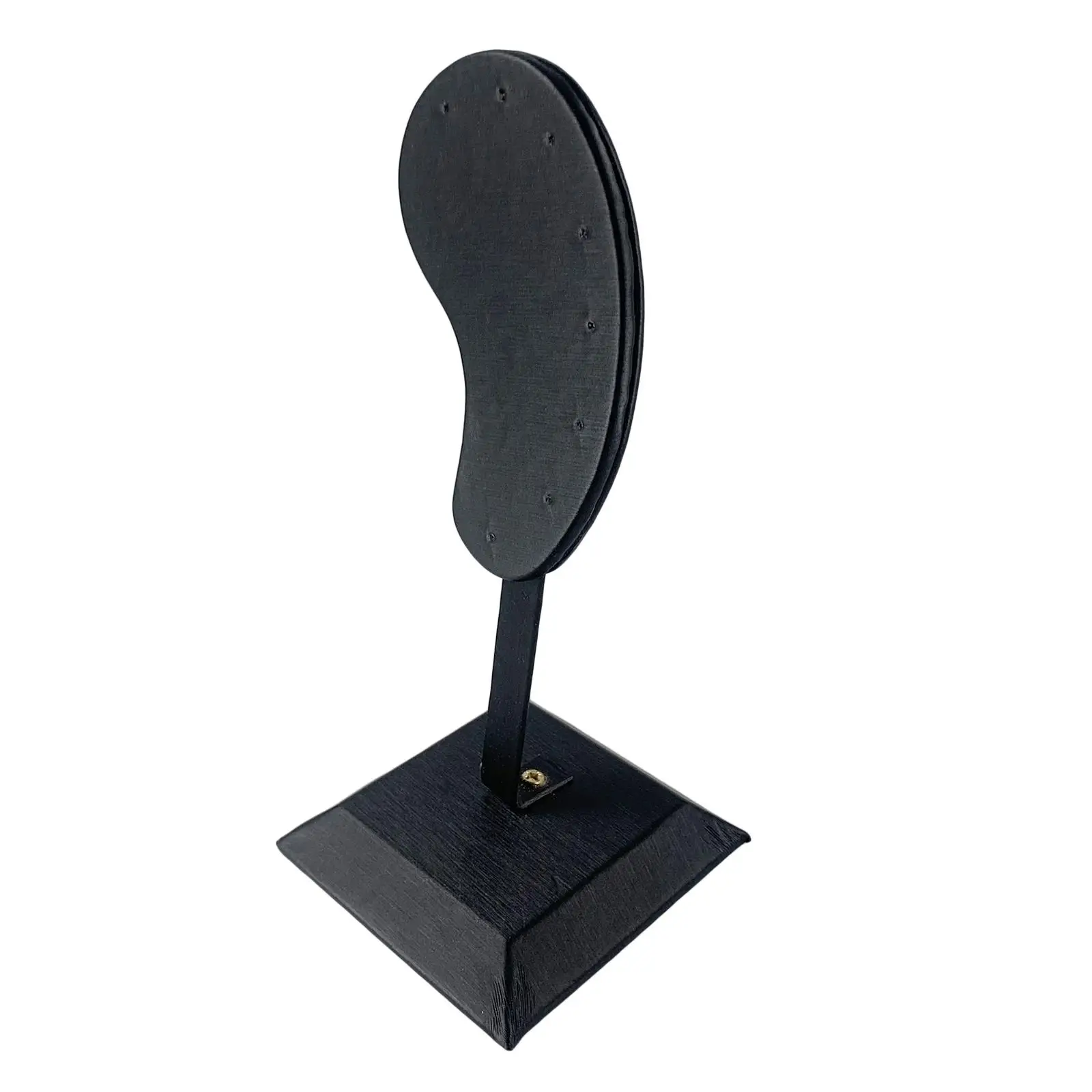 PU Leather Ear Shaped Earring Holder Ear Organizer for Woman Table Collection