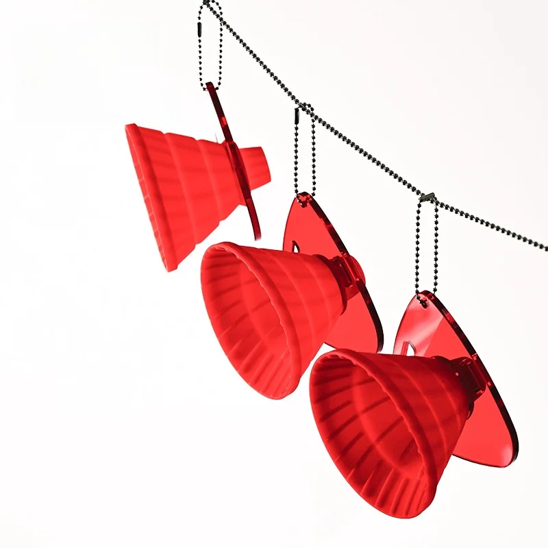 

Creative Silicone Portable Coffee Filter Cup V60 Cake Coffee Filter Red Series Durable Restaurant Quali Joinout SY0V-RN