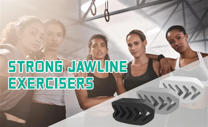 Silikon Jaw Line Exerciser Jawline Chew Ball Fitness Gesichtswasser Gesichts- und Halsmuskeltrainer Kinn Wangenübung Jawliner – Detail 6