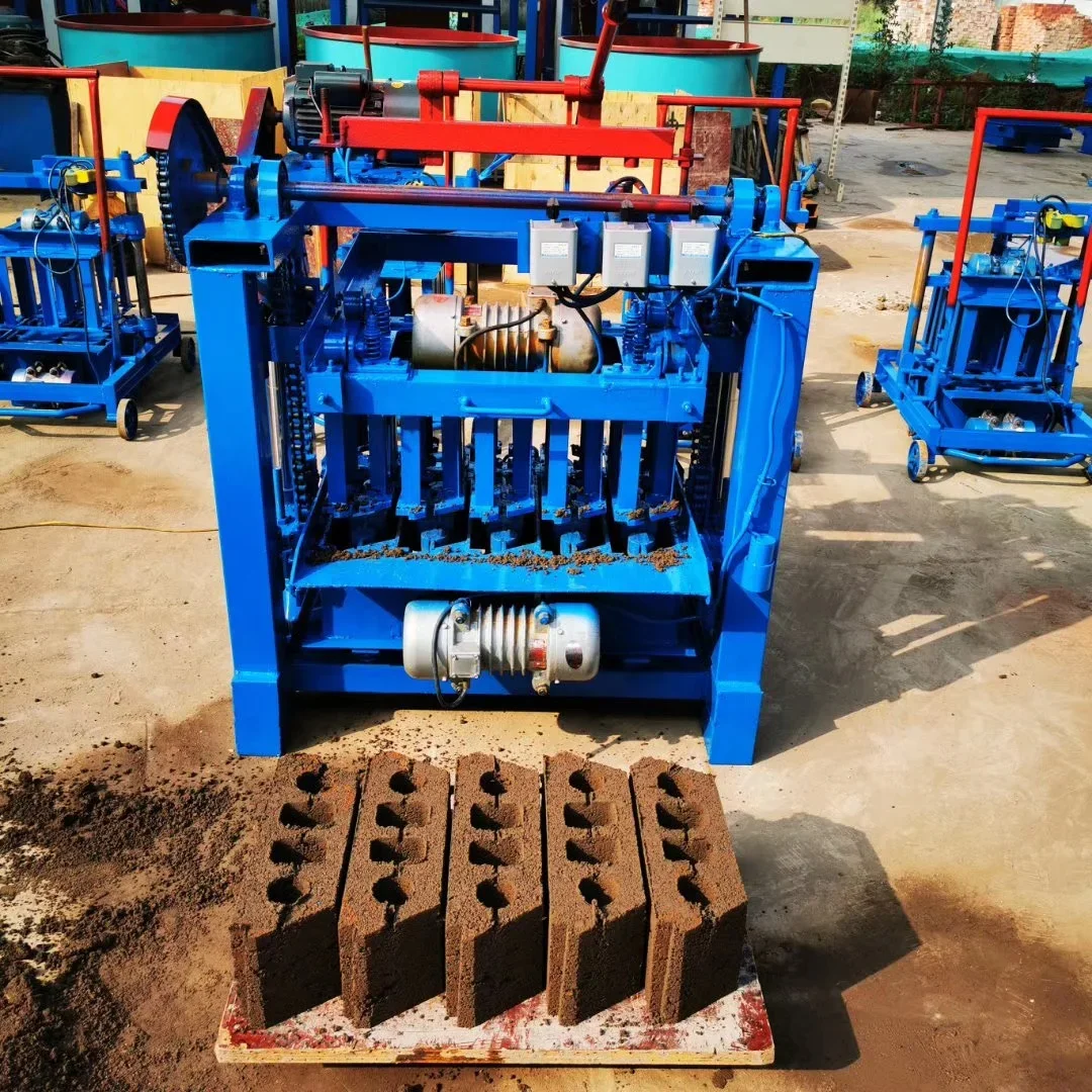 Electric Clay Brick Making Machine Automatic Concrete Block Making Machine Hollow Brick Making Machine