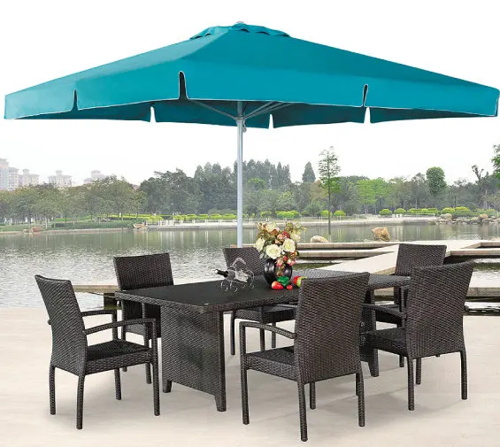 Customized Outdoor Aluminum Center Pole Parasol Wholesale Patio Umbrellas Parasol Umbrella Beach Parasol Umbrella Factory Price