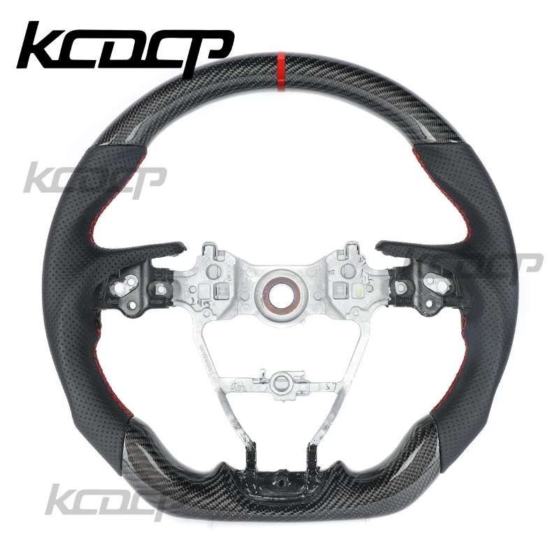 

Carbon Fiber Steering Wheel Fit For Toyota Camry Avalon land cruiser Corolla Harrier Fortuner Hiace Cars Used Toyota