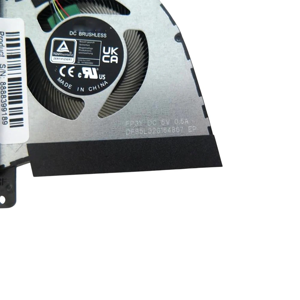 For ASUS For ROG Zephyrus G14 GA402N GA402X GA402NI GA402NU GA402NV GA402NJ GA402XI GA402XU GA402XV GA402XY GA402XZ DC5V GPU Fan
