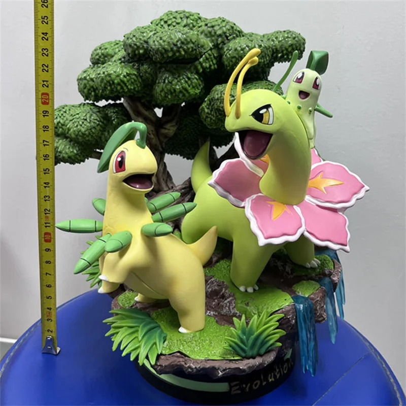 27cm-new-anime-pokemon-meganium-fighting-figure-dolls-statue-with-led-light-action-figurine-desktop-decoration-model-gifts