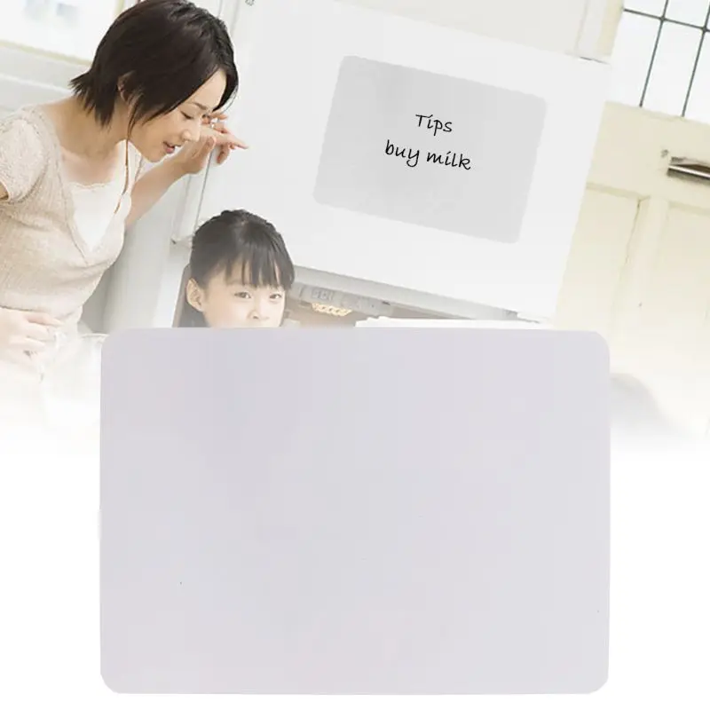 ADWE A5 Magnetic Whiteboard Fridge Drawing Recording Message Board Refrigerator Memo