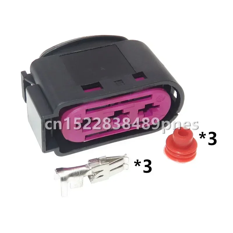 3 Pole 1J0 937 773 Automobile Fuse Box Socket Sealed Waterproof Auto Wiring Harness Connector 1J0937773 For VW Audi