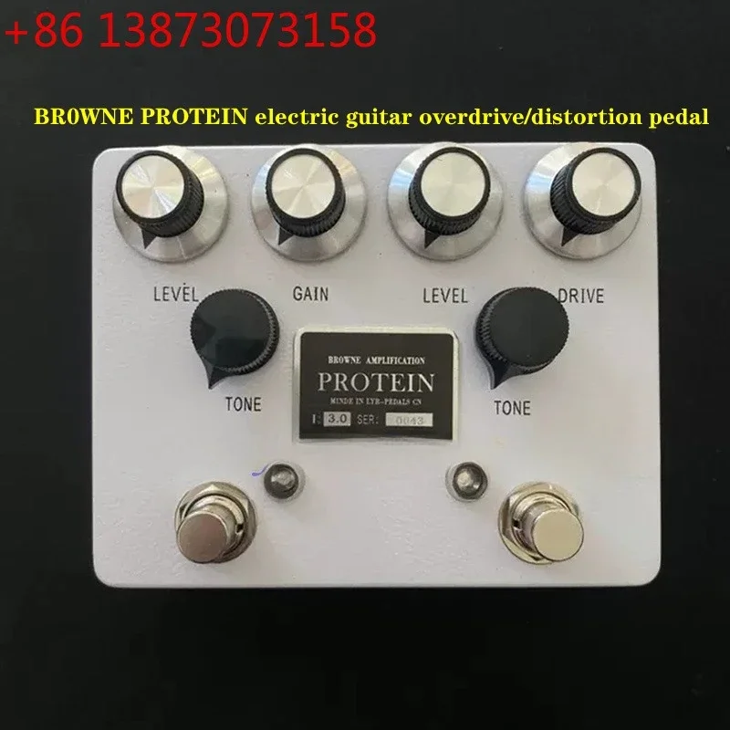 Original 1:1 clone BR0WNE PROTEIN electric guitar overdrive/distortion pedal