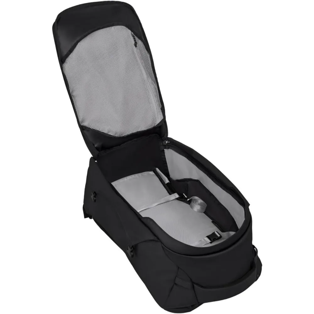 Ransel perjalanan pria Farpoint 55L, HITAM