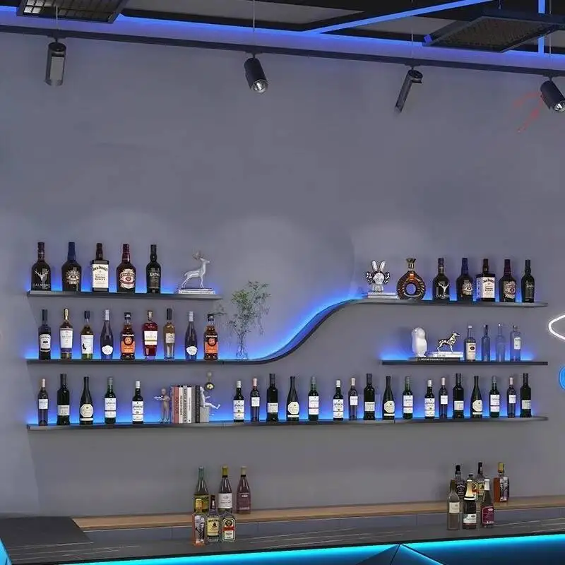 

Современный барный шкаф, шкаф для виски, стеклянная витрина, мебель для домашнего бара, блок для хранения вина, настенный Licorera Para Casa Mueble