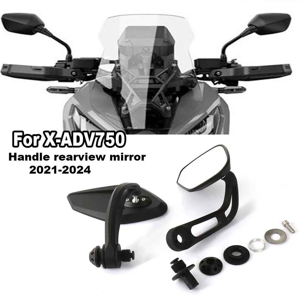 

For Honda X-ADV750 XADV750 X-ADV XADV 750 2021 2022 2023 2024 Motorcycle Handle Rearview Mirrors Handlebar Side Mirror a pair