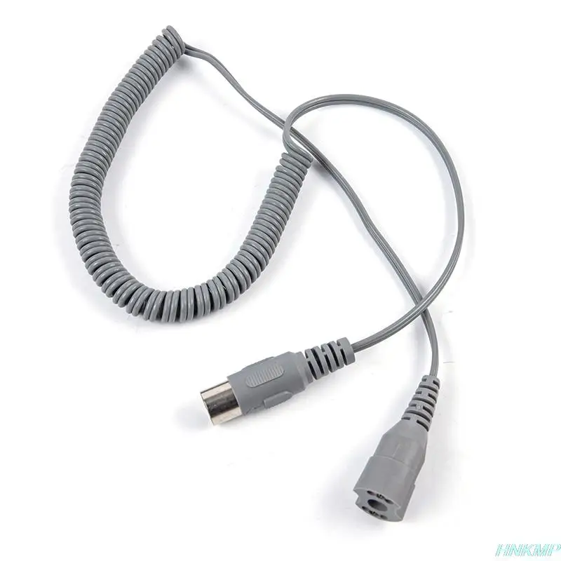 電気ネイルドリル,有線アクセサリー,パワーケーブル,グレーハンドル,10mm, 30000 rpm