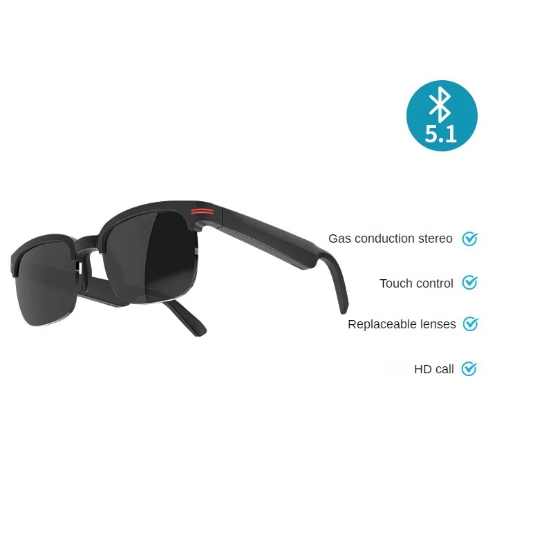 Ultimative kabellose Bluetooth-Smart-Brille für Sport mit Touch-Steuerung