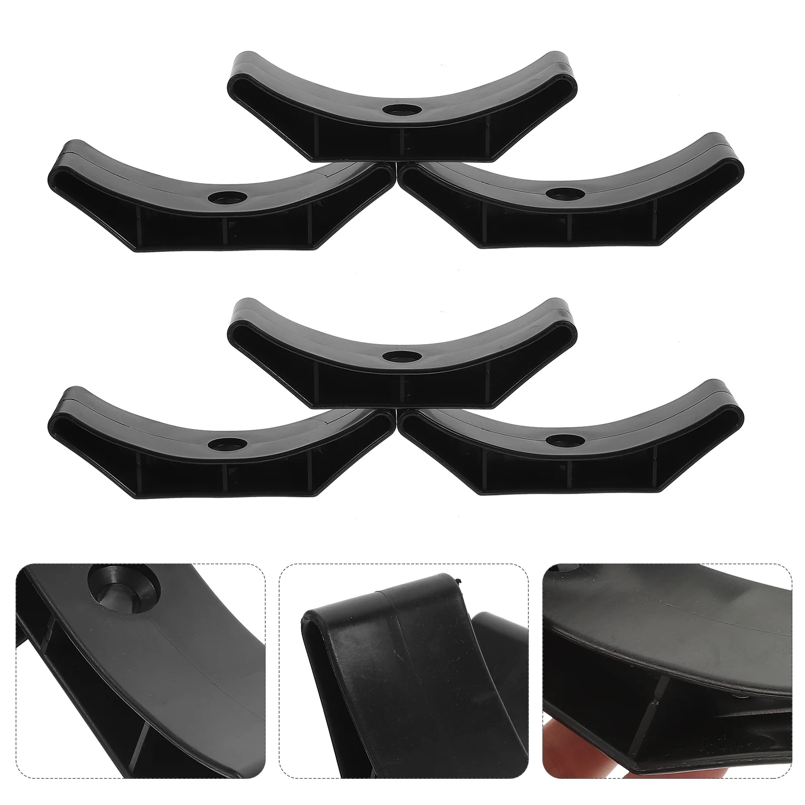 6 Pcs Accessories for Dumbbell Rest Holder Storage Rack Stands Floor Protection Fall The Ground Fitness