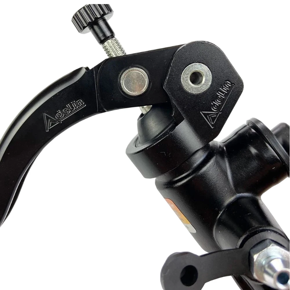 Black 14/15mm  Left Right Adelin PX1 Racing Brake Clutch Master Cylinder Lever Aluminum Handle For Honda Yamaha Kawasaki R6 FZ6 view 5