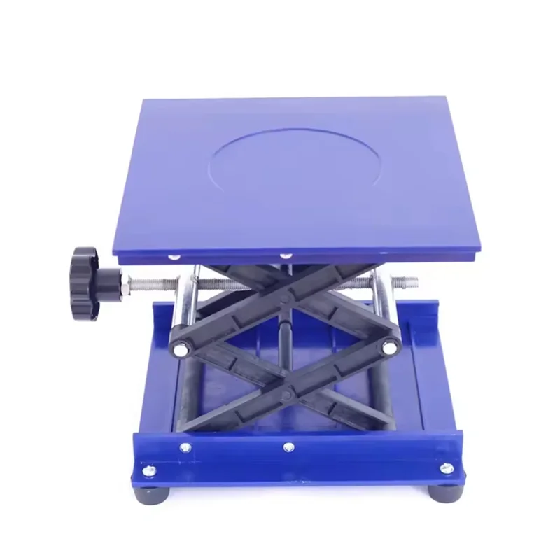 ABUG-100X100mm Stainless Steel Router Table Woodworking Engraving Lab Lifting Stand Rack Platform Woodworking Platform