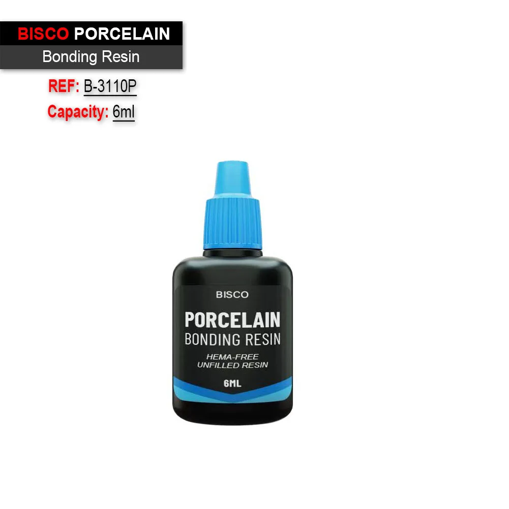 Dental BISCO Porcelain Adhesive Kit Ceramic Crown Veneer Bond Resin & Pre-Hydrolyzed Porcelain Silane Primer & Dual BIS-SILANE