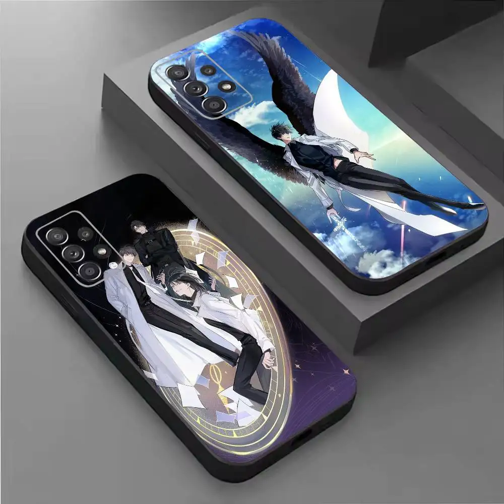 Cool O-Omniscient Reader Viewpoint Phone Case For Samsung S26,25,24,21,22,21,20,10,9,8,7,6,5,Ultra,Plus,Fe,Lite Black Shell