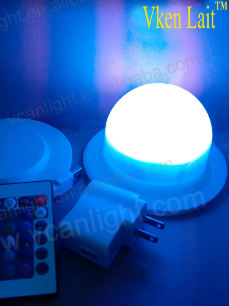 120mm Led battery operated light with remote VC-LI120