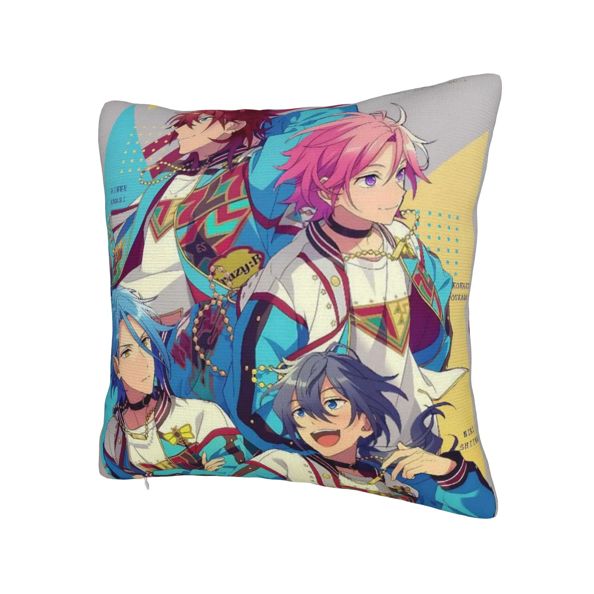 E-Ensemble-Stars Pillow Covers Merch Printed Cushion Cover Decoration  Pillow Case Cover Home Multi-Size