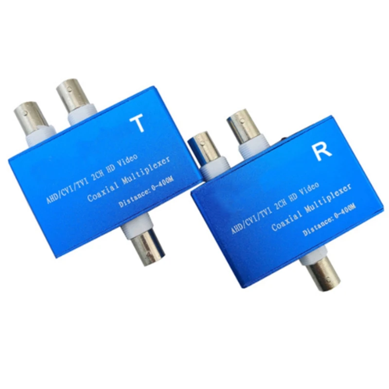 

A22I Two-Channel AHD/CVI/TVI1080P HD Video Multiplexer Coaxial HD Expander Adder for Camera