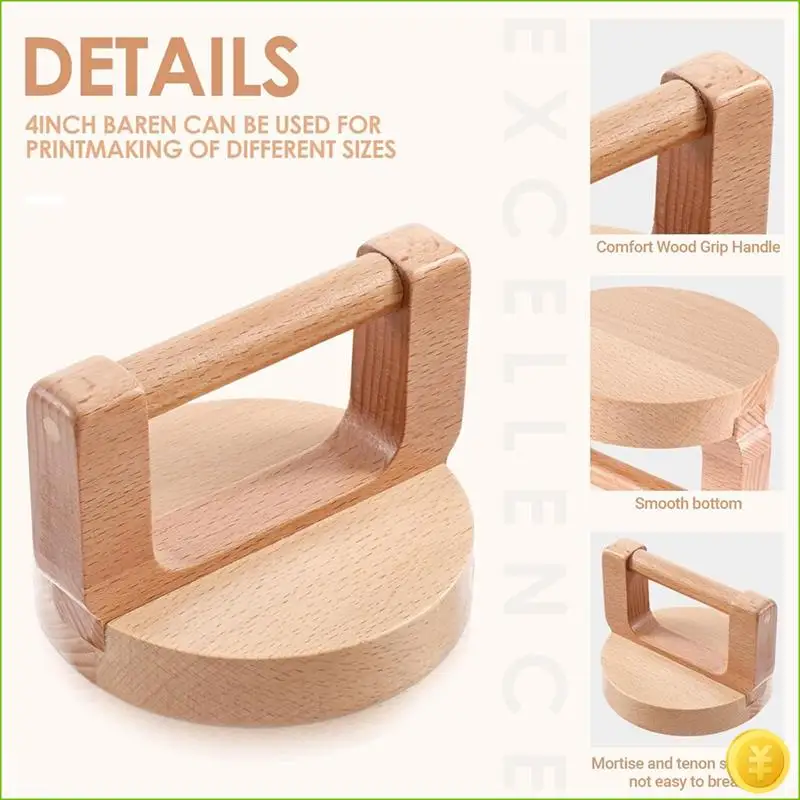 Block Printing Kit Hand Printed Linoleum Tools Linocut Tools Block Printing Supplies Forhand Crafting