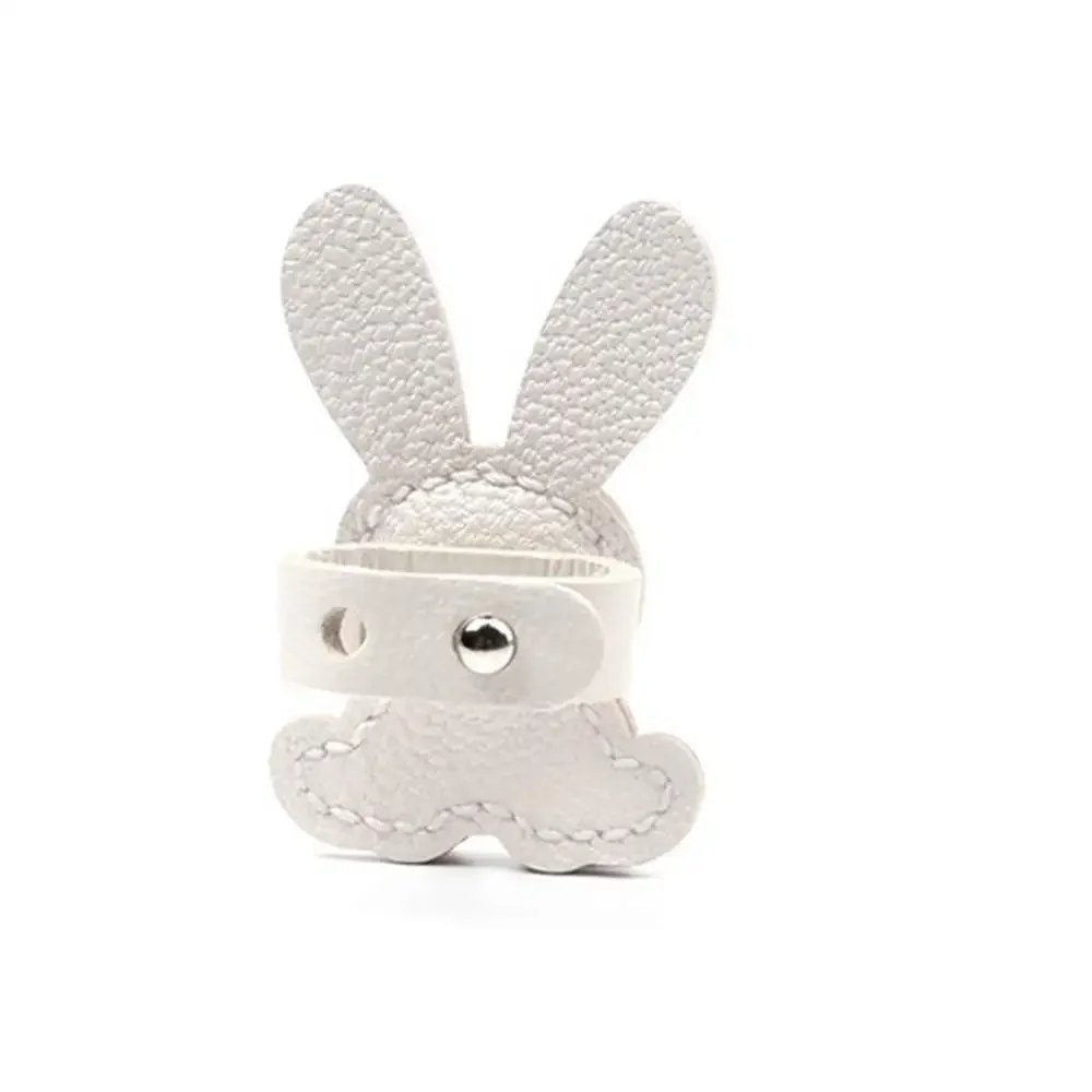 New Little White Rabbit Bags Charm Cute White Pendant Bag Decoration Accessory Handmade Adjustable Cute Bunny Bags Pendant Decor