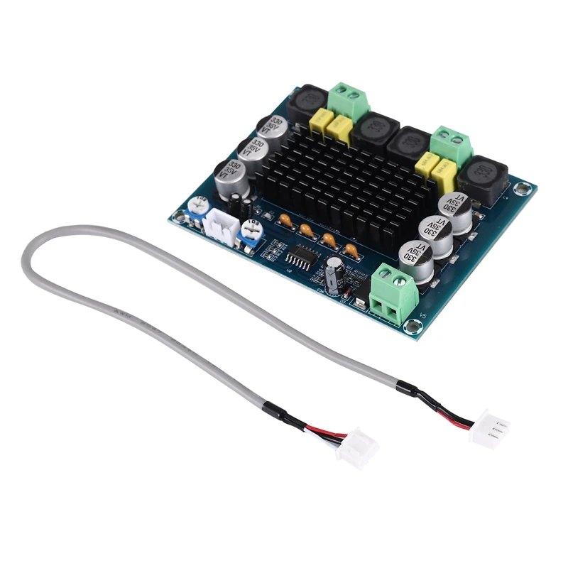 

TPA3116D2 Dual-Channel Stereo High Power Digital Audio Power Amplifier Board 2X120W XH-M543-A36G