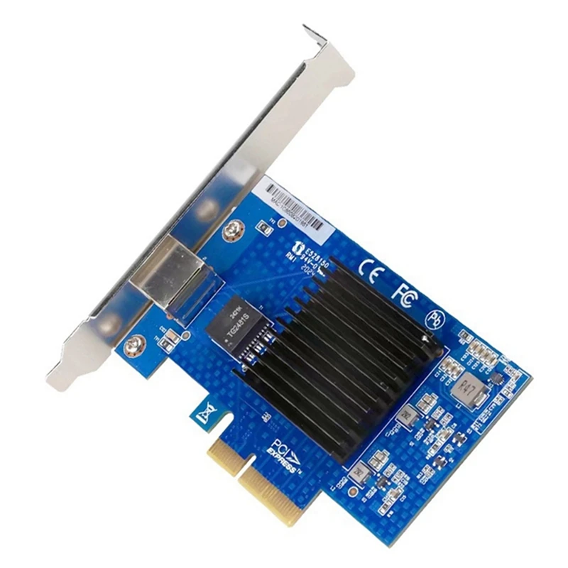 10Gb PCI-E Network Card PCI-E X4 Single-Port Gigabit Server Network Card Adapter AQC107 Ethernet NIC for Desktop-A69M