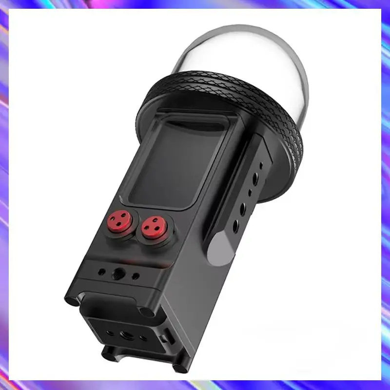 

A24U For DJI Osmo Pocket 3 Waterproof Case 80M Aluminum Quick Release Camera Protective Housing Underwater Diving Kit