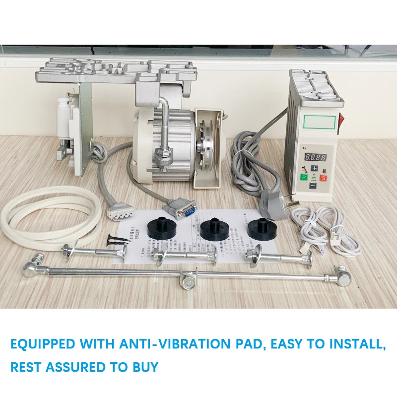 Sewing machine energy-saving motor motor 220V flat car double needle machine overcoat 550W industrial brushless servo mute