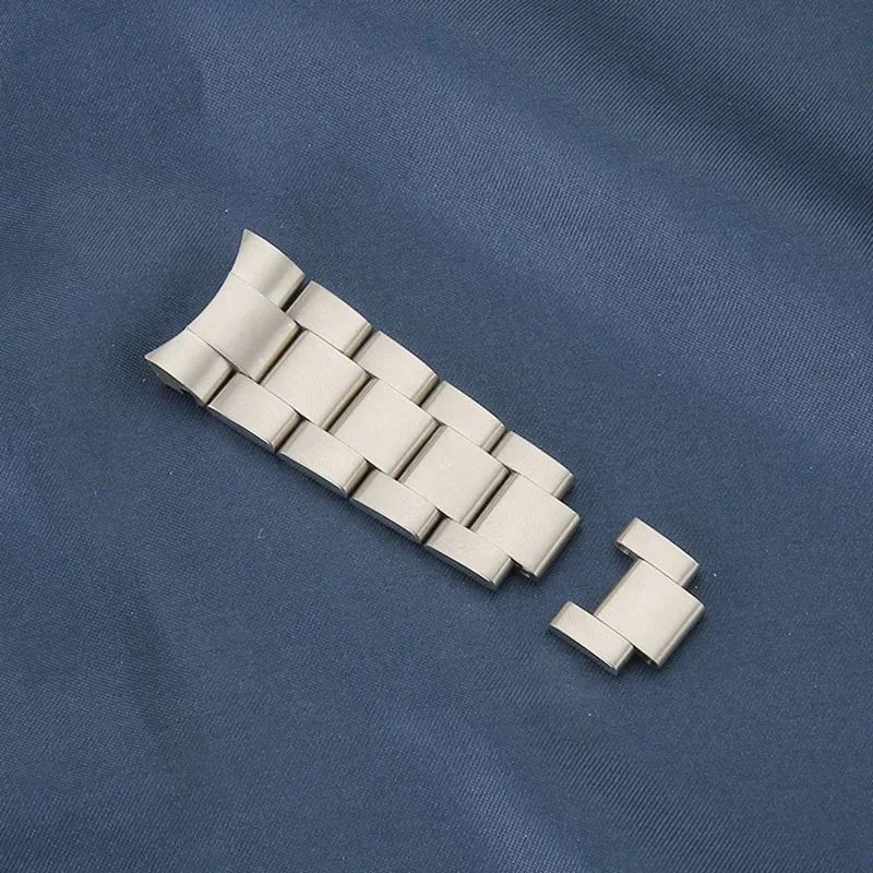 สร้อยข้อมือนาฬิกาสำหรับ Rolex Daytona GMT Submariner Watch Accessories สายนาฬิกาโลหะสแตนเลสดึงตะขอสายนาฬิกาข้อมือโซ่